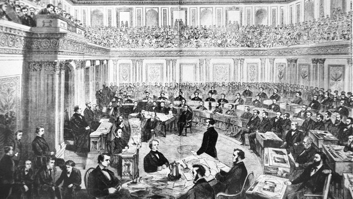 The Senate Impeachment Trial of President Andrew Johnson